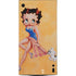 Betty Boop With Puppy Orange Background XBox Series X Digital Edition Console Skin